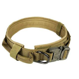 Tactical Nylon Dog Collar With Double Protection-2