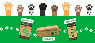 Eco-Friendly Compostable Handle Tie Dog Waste Bags-3