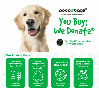 Eco-Friendly Compostable Handle Tie Dog Waste Bags-4