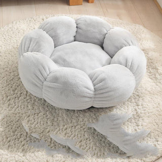 Floral Haven Pet Bed - Luxurious Flower-Shaped Blanket For Dogs And Cats-6