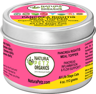 Pancrea Rightis Max Meal Topper* Pancreas Inflammation & Flow Support* For Dogs & Cats*