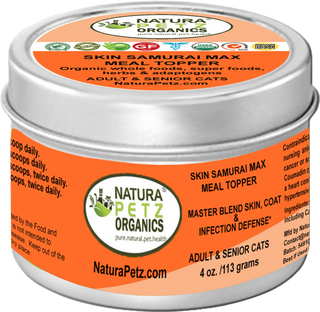 Skin Samurai Max Meal Topper - Master Blend Skin, Coat & Infection Defense For Dogs & Cats*