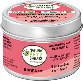 Wound Medic Max Meal Topper* Master Wound, Skin & Coat Support For Dogs & Cats*