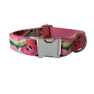 Nature-Inspired Floral Dog Collar And Leash Set-5