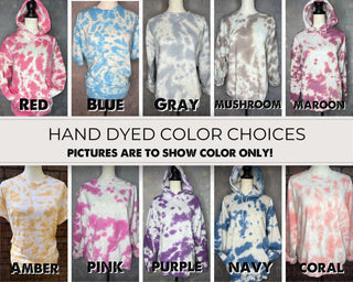 Personalized Fur Mama Tie Dye Hoodie