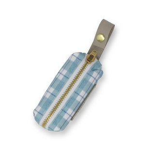 Seaside Plaid Waste Bag Holder