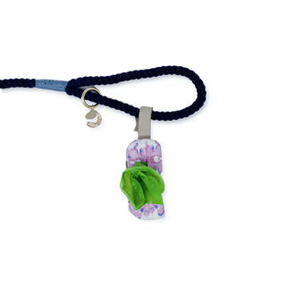 French Lavender Ink Blot Waste Bag Holder