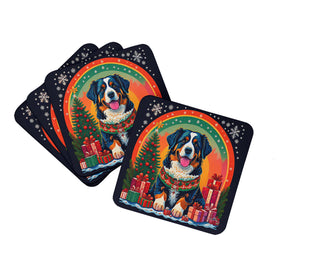 Australian Shepherd Christmas Foam Coasters