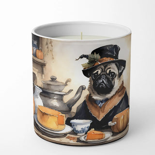 Pomeranian Fall Kitchen Pumpkins Decorative Soy Candle