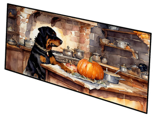 Pomeranian Fall Kitchen Pumpkins Decorative Soy Candle