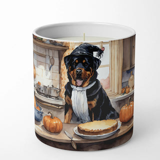 Pomeranian Fall Kitchen Pumpkins Decorative Soy Candle