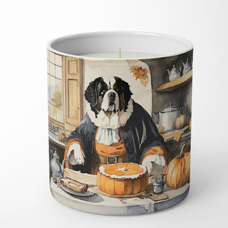 Pomeranian Fall Kitchen Pumpkins Decorative Soy Candle