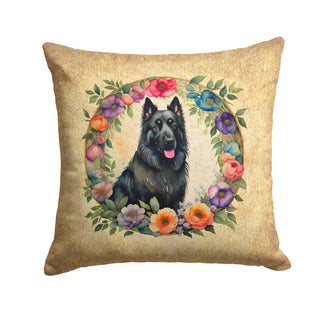 Belgian Malinois and Flowers Foam Coasters