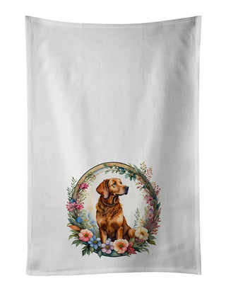 Bullmastiff and Flowers Foam Coasters