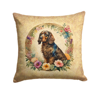 English Cocker Spaniel and Flowers Foam Coasters