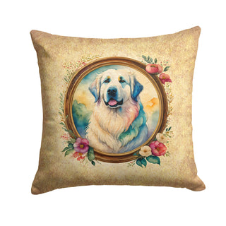 Great Pyrenees and Flowers Foam Coasters
