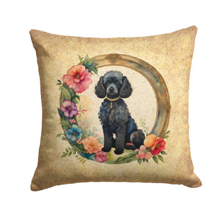 Otterhound and Flowers Foam Coasters