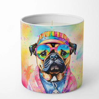 Pomeranian Hippie Dawg Kitchen Towel