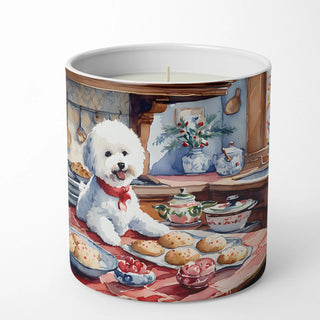 Bernese Mountain Dog Christmas Cookies Decorative Soy Candle
