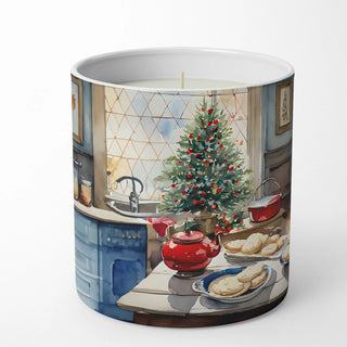 Old English Sheepdog Christmas Cookies Decorative Soy Candle