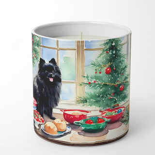 Old English Sheepdog Christmas Cookies Decorative Soy Candle