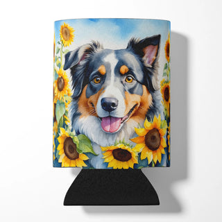 American Hairless Terrier in Sunflowers Foam Coasters