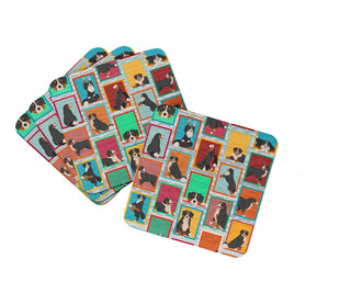 Lots of Bernese Mountain Dog Foam Coasters