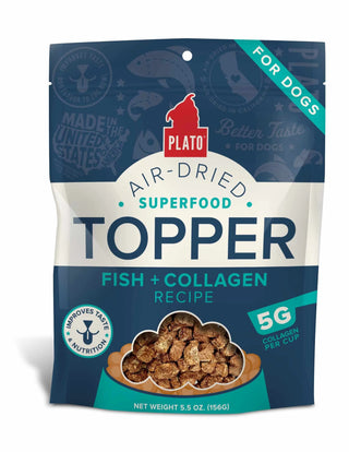 Plato Food Topper Fish & Collagen Recipe