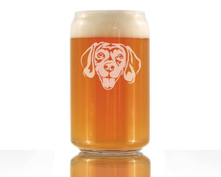 Beagle Beer Can Pint Glass - Beagle Dog Gifts and Decor