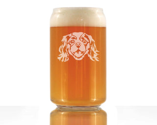 Cavalier King Charles Spaniel Beer Can Pint Glass Dog Gifts