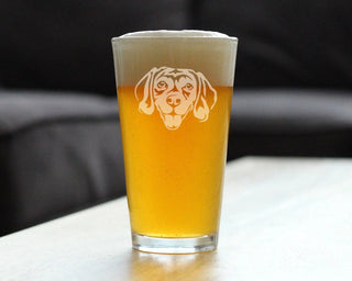 Beagle Pint Glass for Beer - Beagle Dog Gifts and Decor