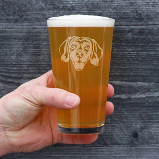 Beagle Pint Glass for Beer - Beagle Dog Gifts and Decor