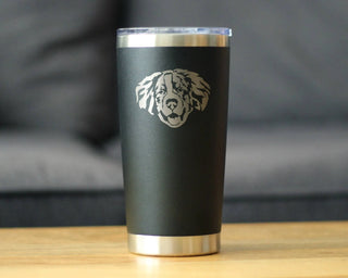 Bernese Mountain Dog Insulated Travel Tumbler - Dog Gifts