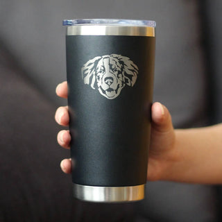 Bernese Mountain Dog Insulated Travel Tumbler - Dog Gifts