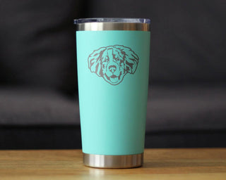 Bernese Mountain Dog Insulated Travel Tumbler - Dog Gifts