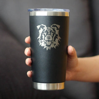 Border Collie Insulated Travel Tumbler - Dog Gifts