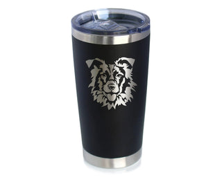 Border Collie Insulated Travel Tumbler - Dog Gifts