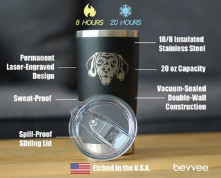 Beagle Insulated Travel Tumbler - Beagle Dogs Gifts