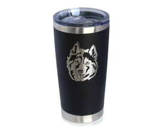 Siberian Husky Insulated Travel Tumbler - Dog Gifts