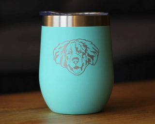 Bernese Mountain Dog Insulated Wine Tumbler - Dog Gifts