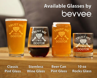 Dogtor Whiskey Rocks Glass - Veterinarians Gifts and Decor