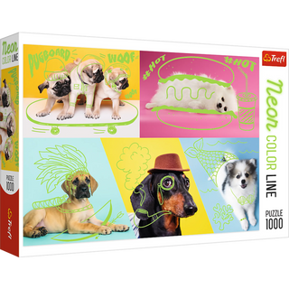 Far Out Dogs, 1000 Piece Jigsaw Puzzle