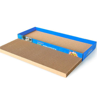 Feline Funhouse: Corrugated Cat Scratcher Box-4