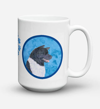 Multi Themed Dog Breed Coffee Mug 15 oz