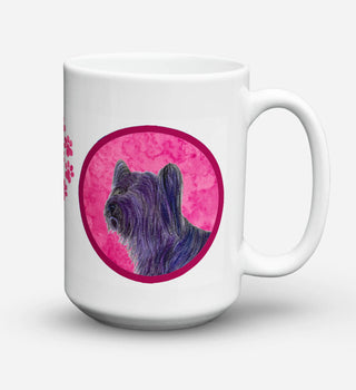 Multi Themed Dog Breed Coffee Mug 15 oz