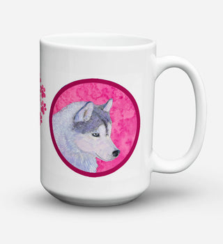 Multi Themed Dog Breed Coffee Mug 15 oz
