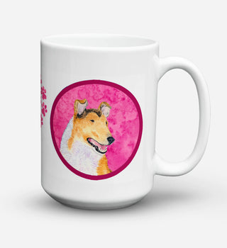 Multi Themed Dog Breed Coffee Mug 15 oz