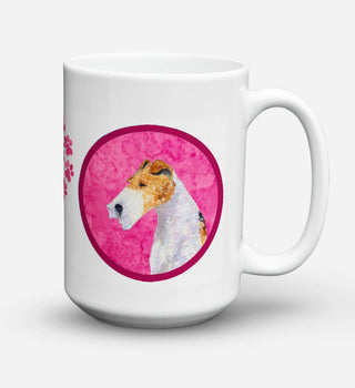 Multi Themed Dog Breed Coffee Mug 15 oz