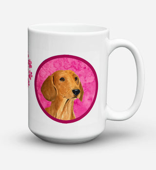 Multi Themed Dog Breed Coffee Mug 15 oz