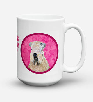 Multi Themed Dog Breed Coffee Mug 15 oz